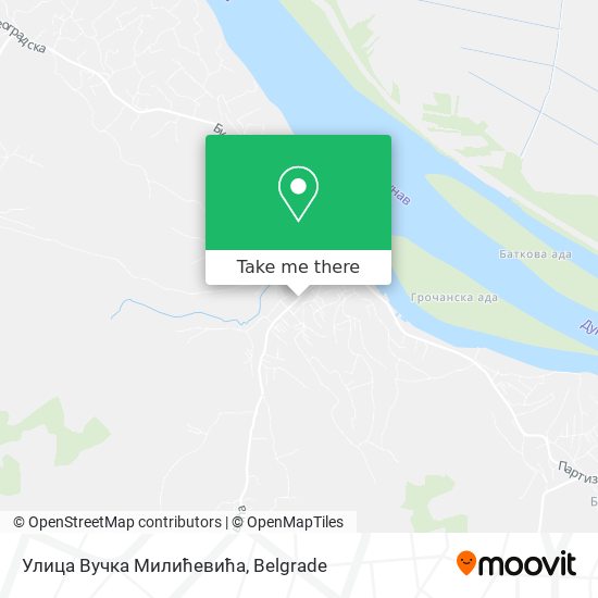 Улица Вучка Милићевића map