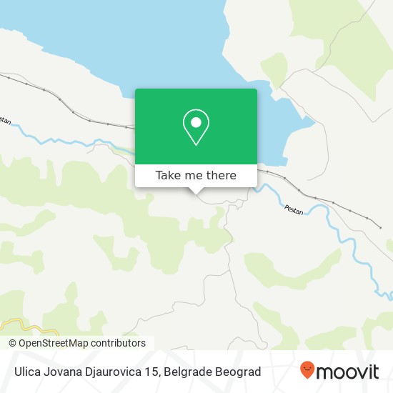 Ulica Jovana Djaurovica 15 map