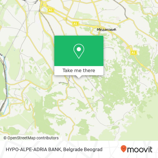 HYPO-ALPE-ADRIA BANK map