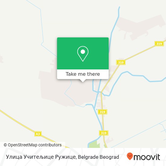 Улица Учитељице Ружице map