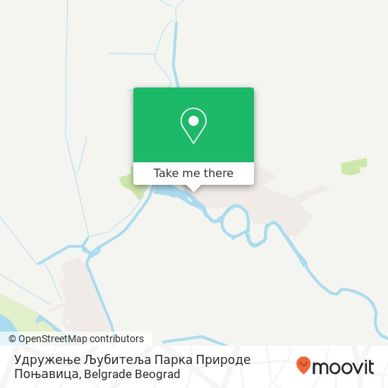 Удружење Љубитеља Парка Природе Поњавица map