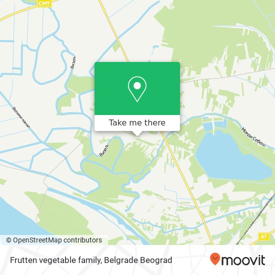 Frutten vegetable family map