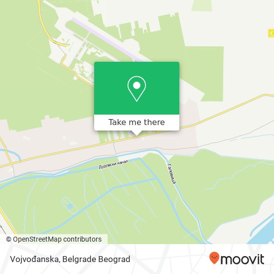 Vojvođanska map