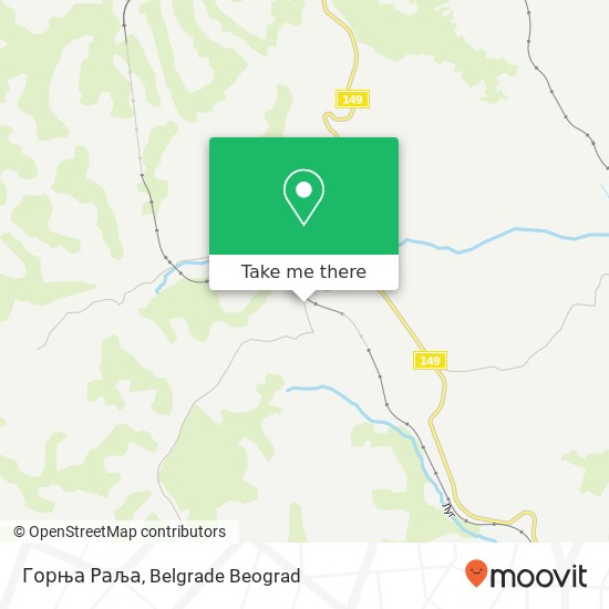 Горња Раља map