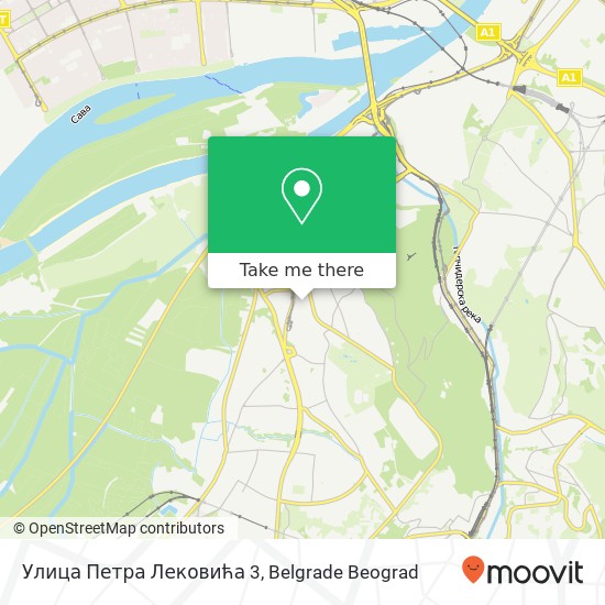 Улица Петра Лековића 3 map