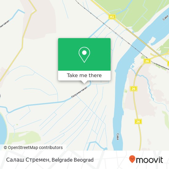 Салаш Стремен map