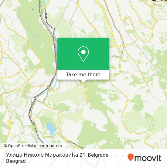 Улица Николе Мараковића 21 map