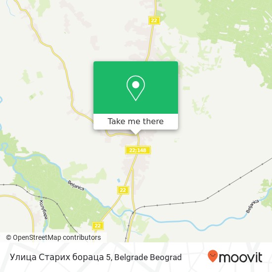 Улица Старих бораца 5 map