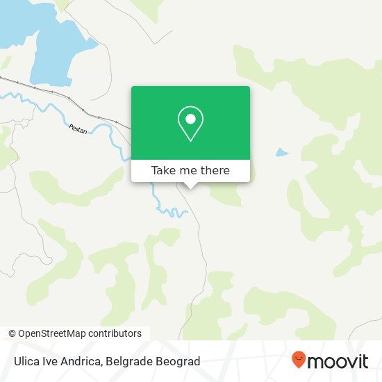 Ulica Ive Andrica map