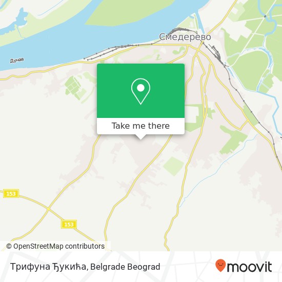 Трифуна Ђукића map