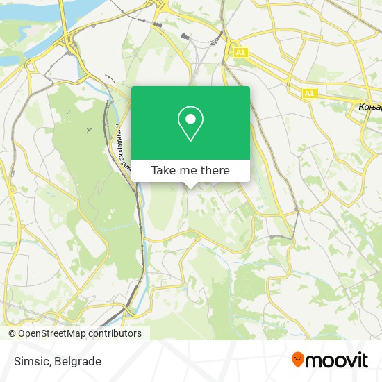 Simsic map