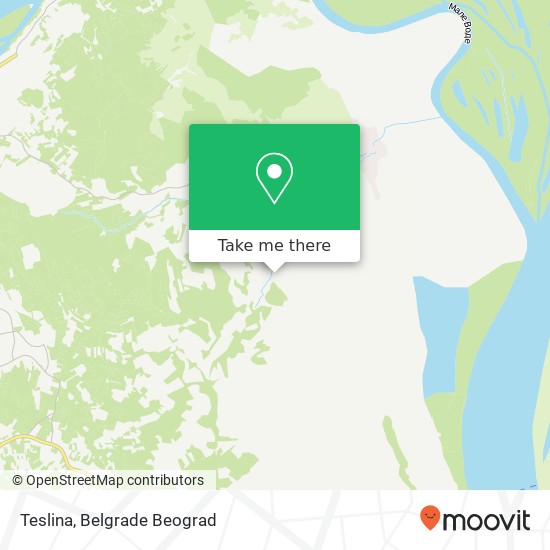 Teslina map