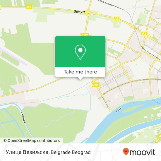 Улица Везиљска map