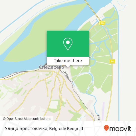 Улица Брестовачка map