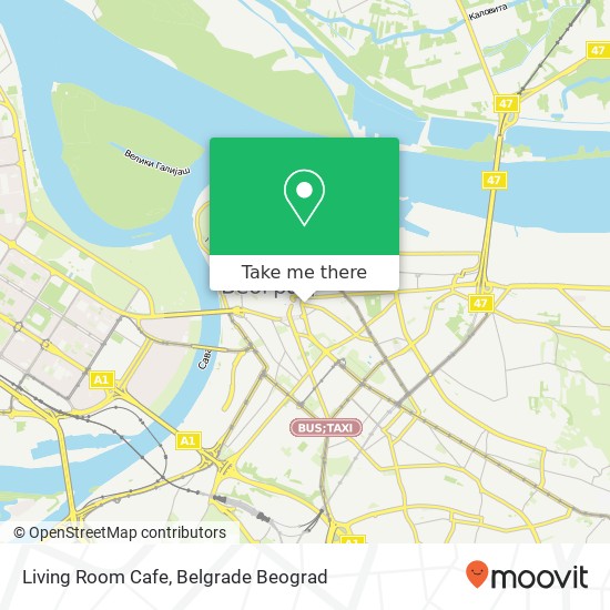 Living Room Cafe map