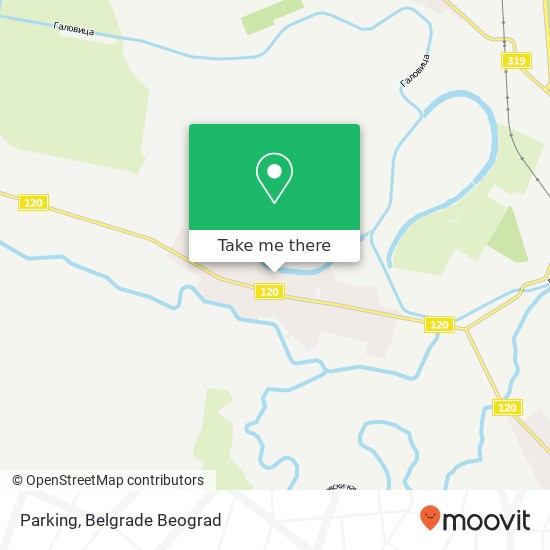 Parking map