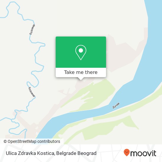 Ulica Zdravka Kostica map