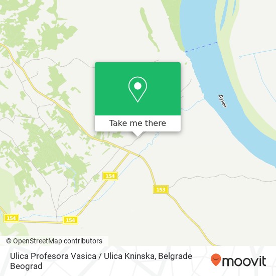 Ulica Profesora Vasica / Ulica Kninska map