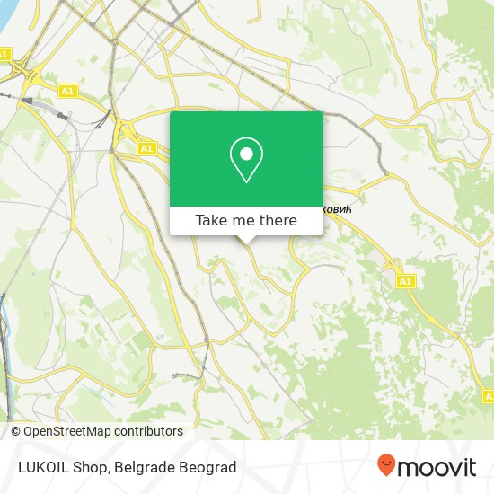 LUKOIL Shop map