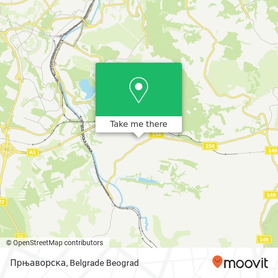 Прњаворска map