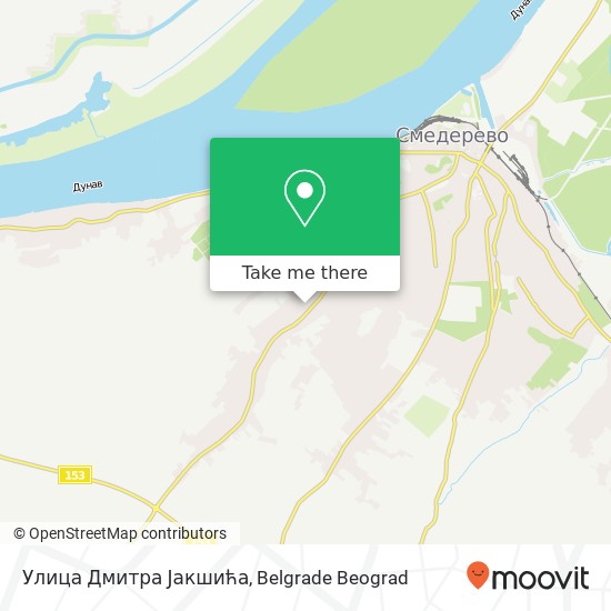 Улица Дмитра Јакшића map