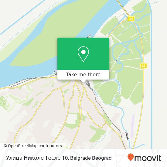 Улица Николе Тесле 10 map