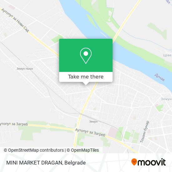 MINI MARKET DRAGAN map