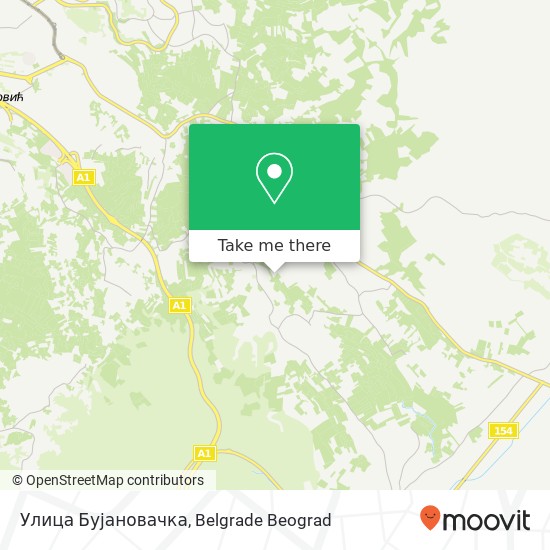 Улица Бујановачка map
