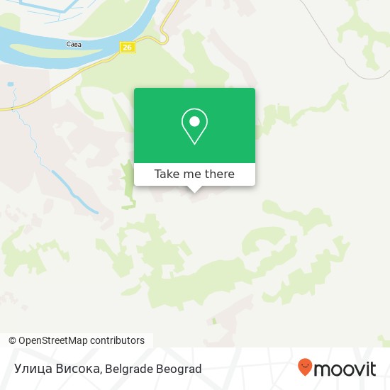 Улица Висока map