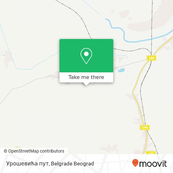 Урошевића пут map