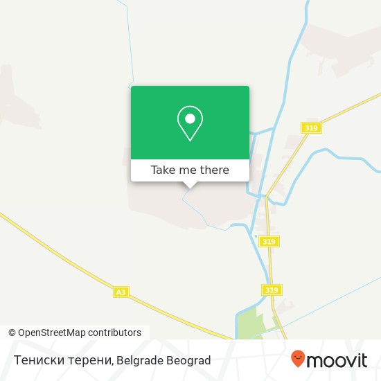 Тениски терени map