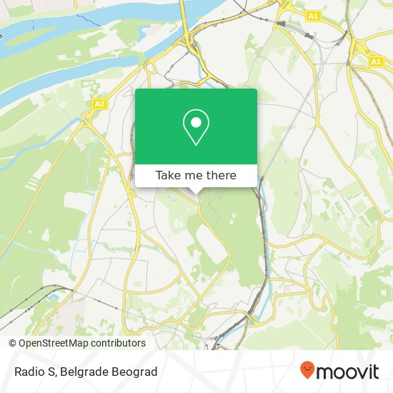 Radio S map