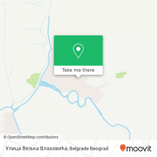 Улица Вељка Влаховића map