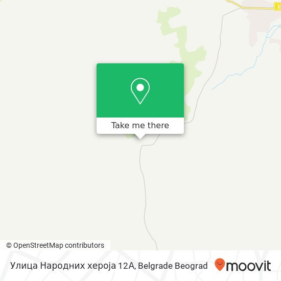 Улица Народних хероја 12А map