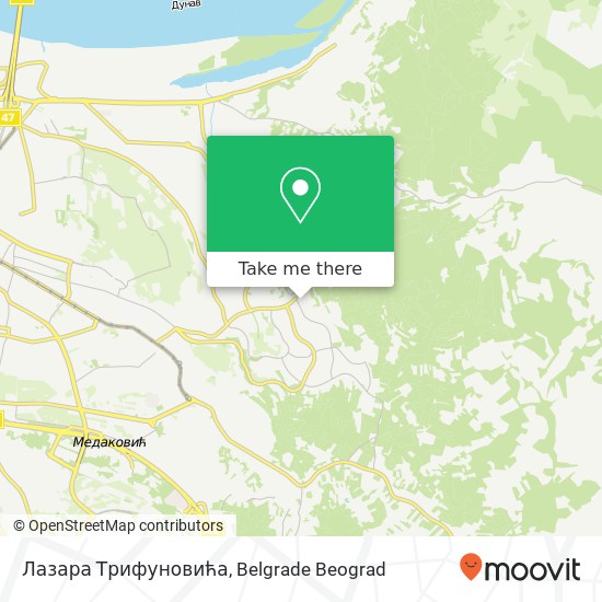 Лазара Трифуновића map