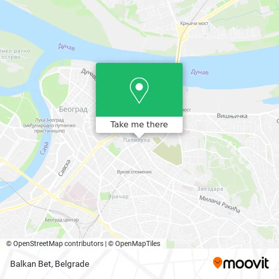 Balkan Bet map