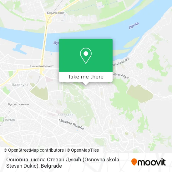 Основна школа Стеван Дукић (Osnovna skola Stevan Dukic) map
