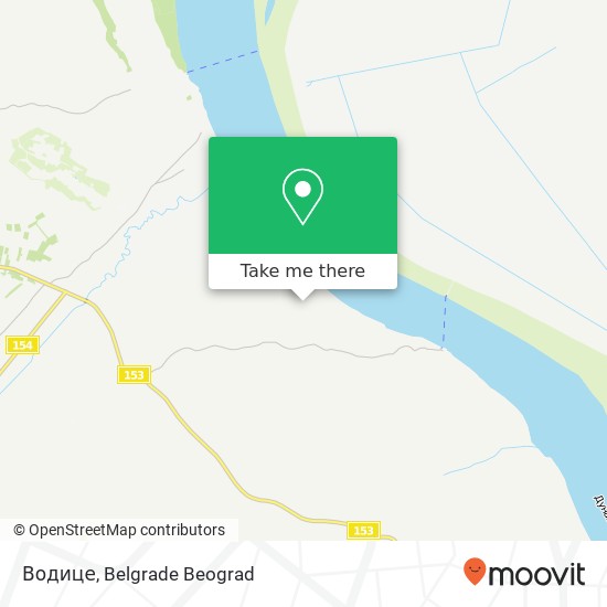 Водице map