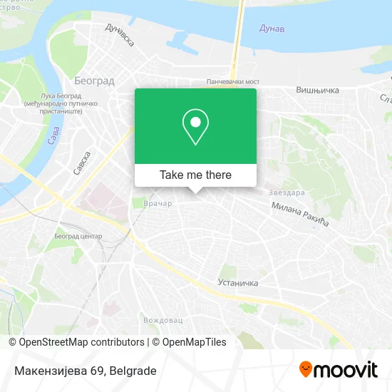 Макензијева 69 map