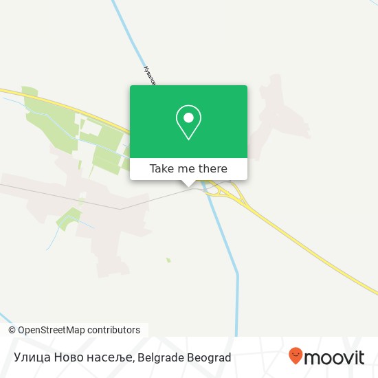 Улица Ново насеље map