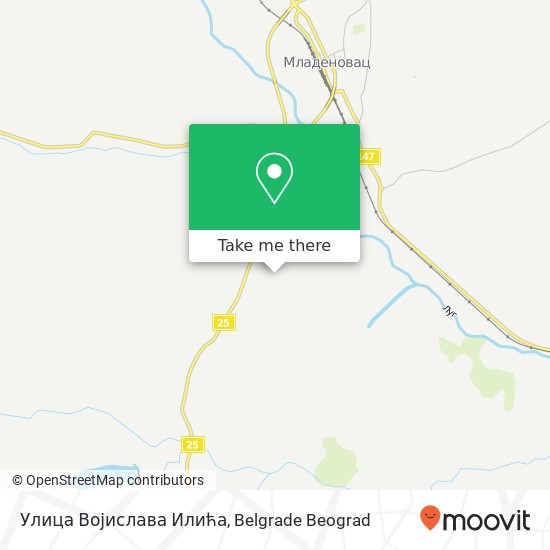 Улица Војислава Илића map