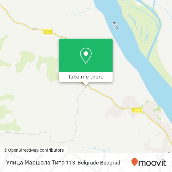 Улица Маршала Тита 113 map