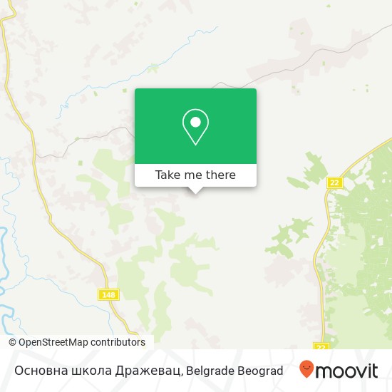 Основна школа Дражевац map