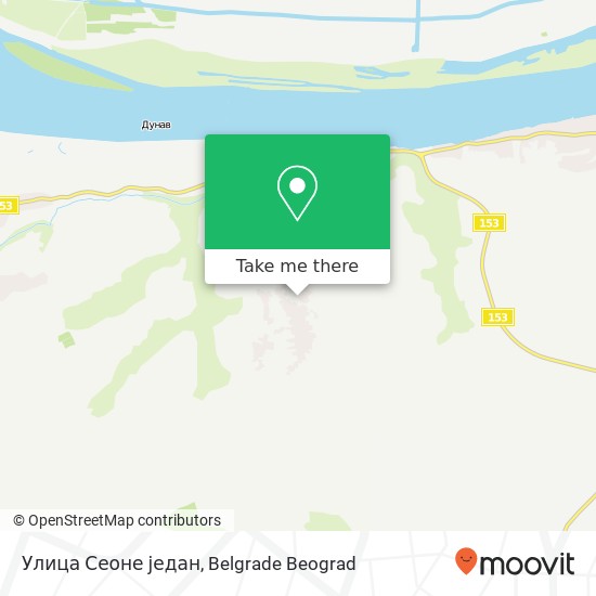 Улица Сеоне један map