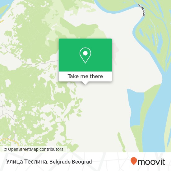 Улица Теслина map