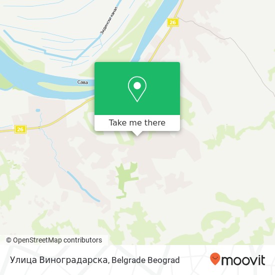 Улица Виноградарска map