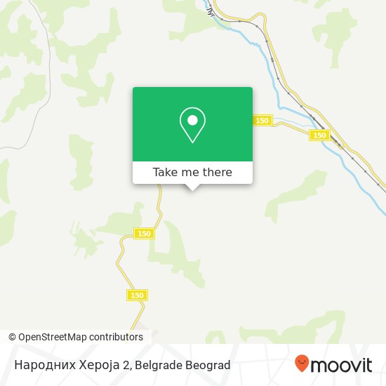 Народних Хероја 2 map