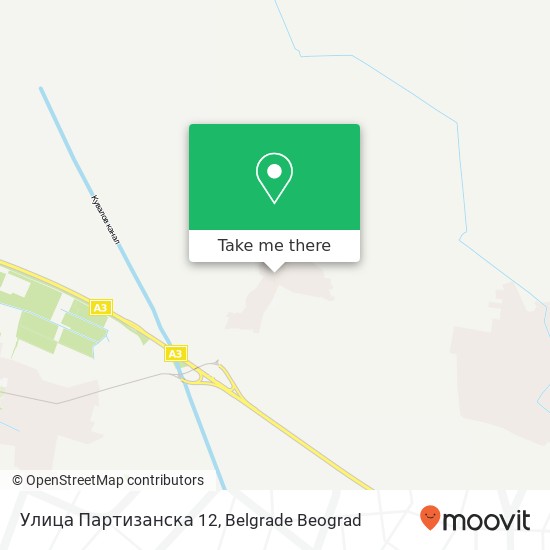 Улица Партизанска 12 map