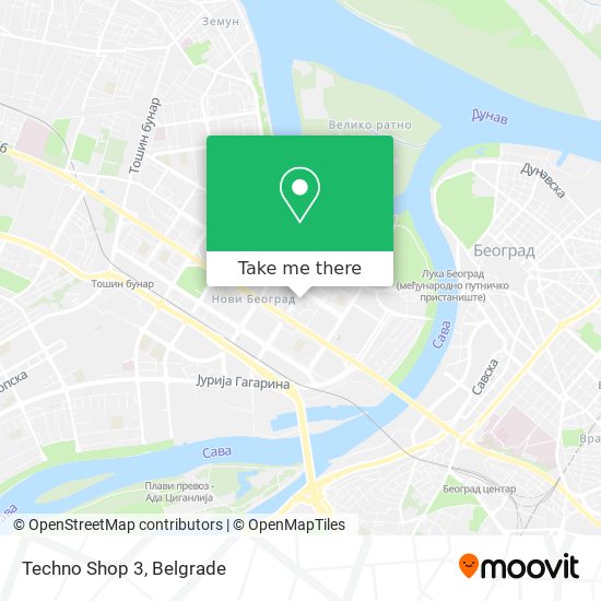 Techno Shop 3 map