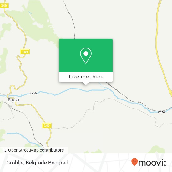 Groblje map